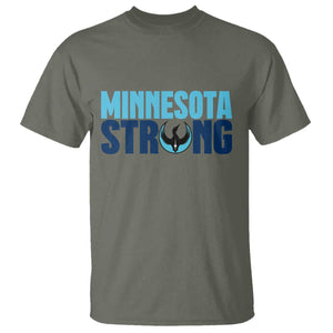 MN State Bird Loon T Shirt Minnesota Strong Pride TS12 Military Green Print Your Wear