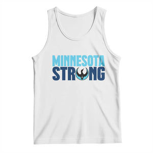 MN State Bird Loon Tank Top Minnesota Strong Pride TS12 White Print Your Wear