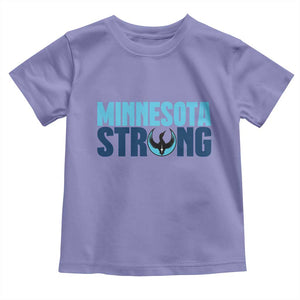 MN State Bird Loon Toddler T Shirt Minnesota Strong Pride TS12 Violet Print Your Wear