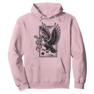 Rebel Loon Takes Down The Snake Hoodie Support MN Anti Ice Movement TS12 Light Pink Print Your Wear