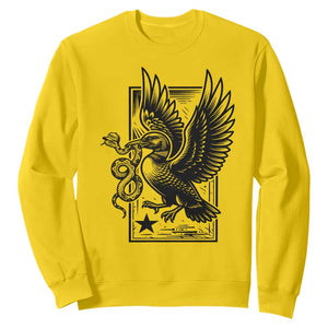 Rebel Loon Takes Down The Snake Sweatshirt Support MN Anti Ice Movement TS12 Daisy Print Your Wear