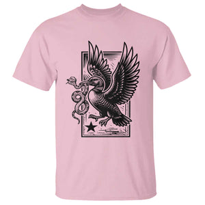 Rebel Loon Takes Down The Snake T Shirt Support MN Anti Ice Movement TS12 Light Pink Print Your Wear
