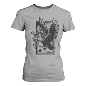 Rebel Loon Takes Down The Snake T Shirt For Women Support MN Anti Ice Movement TS12 Sport Gray Print Your Wear