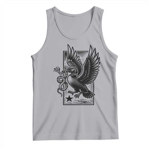 Rebel Loon Takes Down The Snake Tank Top Support MN Anti Ice Movement TS12 Athletic Heather Print Your Wear