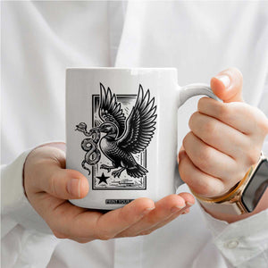 Rebel Loon Takes Down The Snake Coffee Mug Support MN Anti Ice Movement TS12 Print Your Wear