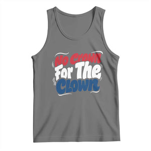 Anti Monarchy Political Tank Top No Crown For A Clown TS12 Black Heather Print Your Wear