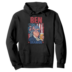 Benjamin Franklin Hoodie Funny Ben Drankin American History TS12 Black Print Your Wear