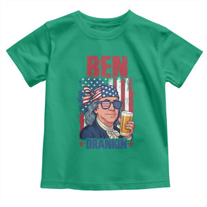 Benjamin Franklin Toddler T Shirt Funny Ben Drankin American History TS12 Irish Green Print Your Wear