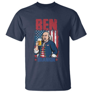Benjamin Franklin T Shirt Funny Patriotic Founding Father TS12 Navy Print Your Wear
