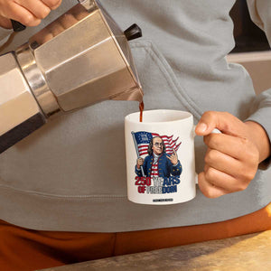 Patriotic Benjamin Franklin Coffee Mug 250 Years Of Freedom TS12 Print Your Wear