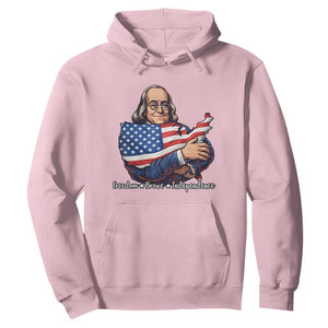 Benjamin Franklin Hoodie Freedom Liberty Independence American History TS12 Light Pink Print Your Wear