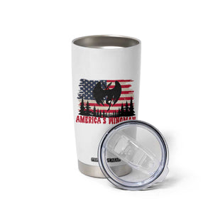 Mothman Americas Wingman Tumbler Cup Funny Patriotic Cryptid TS12 Print Your Wear