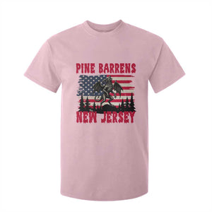Patriotic Jersey Devil T Shirt For Kid Pine Barrens New Jersey Cryptid TS12 Light Pink Print Your Wear