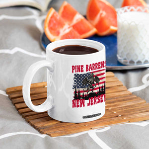 Patriotic Jersey Devil Coffee Mug Pine Barrens New Jersey Cryptid TS12 Print Your Wear