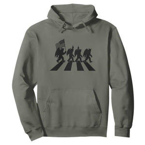 Funny Patriotic Mothman Hoodie Cryptid Lover Gift TS12 Military Green Print Your Wear