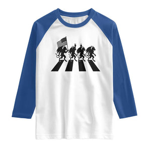 Patriotic Jersey Devil Raglan Shirt New Jersey Cryptid Gift TS12 White Royal Print Your Wear