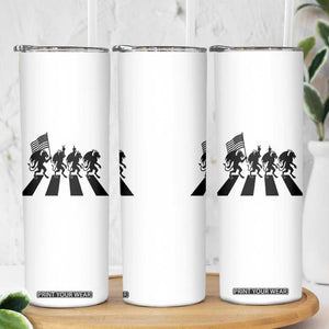 Patriotic Jersey Devil Skinny Tumbler New Jersey Cryptid Gift TS12 Print Your Wear