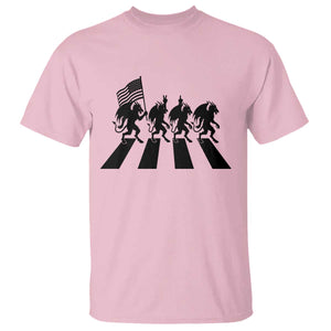 Patriotic Jersey Devil T Shirt New Jersey Cryptid Gift TS12 Light Pink Print Your Wear