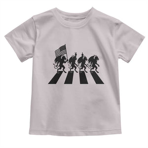 Patriotic Jersey Devil Toddler T Shirt New Jersey Cryptid Gift TS12 Ice Gray Print Your Wear