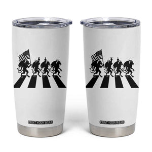 Patriotic Jersey Devil Tumbler Cup New Jersey Cryptid Gift TS12 White Print Your Wear