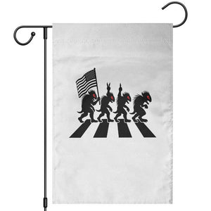 Patriotic Chupacabra Garden Flag Funny Cryptid Lover Gift TS12 White Print Your Wear