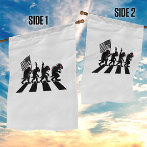 Patriotic Chupacabra Garden Flag Funny Cryptid Lover Gift TS12 Print Your Wear