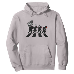 Patriotic Chupacabra Hoodie Funny Cryptid Lover Gift TS12 Ice Gray Print Your Wear