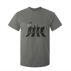 Patriotic Chupacabra T Shirt For Kid Funny Cryptid Lover Gift TS12 Military Green Print Your Wear