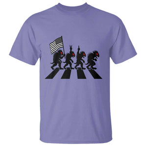 Patriotic Chupacabra T Shirt Funny Cryptid Lover Gift TS12 Violet Print Your Wear