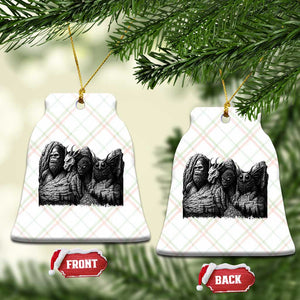 Cryptid Mount Rushmore Ceramic Ornament Bigfoot Mothman Jersey Devil Chupacabra TS12 Print Your Wear