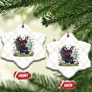 Funny Mothman Easter Bunny Ears Ceramic Ornament Cryptid Lover Gift TS12 Print Your Wear