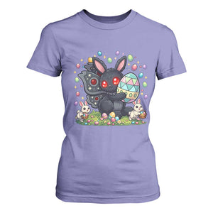 Funny Mothman Easter Bunny Ears T Shirt For Women Cryptid Lover Gift TS12 Violet Print Your Wear