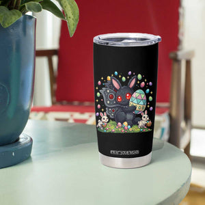 Funny Mothman Easter Bunny Ears Tumbler Cup Cryptid Lover Gift TS12 Print Your Wear