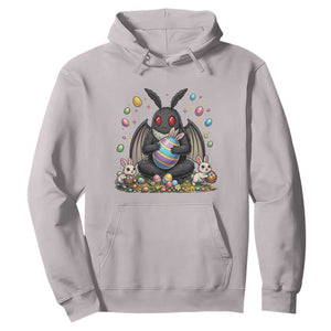 Mothman Easter Bunny Hoodie Funny West Virginia Cryptid Lover Gift TS12 Ice Gray Print Your Wear
