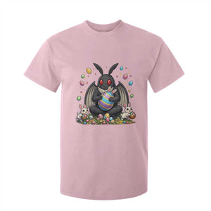 Mothman Easter Bunny T Shirt For Kid Funny West Virginia Cryptid Lover Gift TS12 Light Pink Print Your Wear