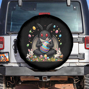 Mothman Easter Bunny Spare Tire Cover Funny West Virginia Cryptid Lover Gift TS12 No hole Black Print Your Wear