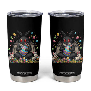 Mothman Easter Bunny Tumbler Cup Funny West Virginia Cryptid Lover Gift TS12 Black Print Your Wear