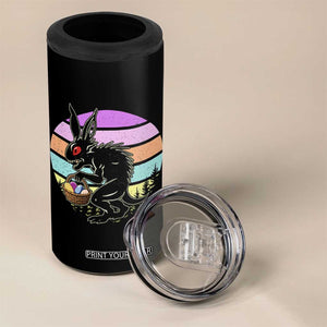 Retro Sunset Chupacabra Easter Egg Hunt 4 in 1 Can Cooler Tumbler Cryptid Lover Gift TS12 Print Your Wear