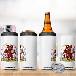 Jersey Devil Easter Egg Hunt 4 in 1 Can Cooler Tumbler Funny Pine Barrens Folklore Gift TS12 Print Your Wear