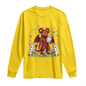 Jersey Devil Easter Egg Hunt Long Sleeve Shirt Funny Pine Barrens Folklore Gift TS12 Daisy Print Your Wear