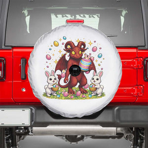 Jersey Devil Easter Egg Hunt Spare Tire Cover Funny Pine Barrens Folklore Gift TS12 Black Print Your Wear