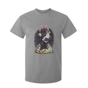 Funny Mothman Bunny Ears T Shirt For Kid Point Pleasant Cryptid Lover Gift TS12 Sport Gray Print Your Wear