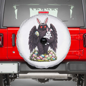 Funny Mothman Bunny Ears Spare Tire Cover Point Pleasant Cryptid Lover Gift TS12 Black Print Your Wear