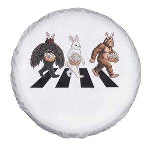 Funny Easter Bunny Bigfoot Mothman Spare Tire Cover Cryptid Lover Gift TS12 Print Your Wear