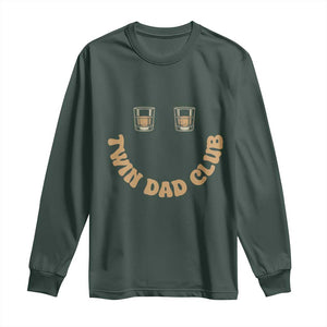 Twin Dad Club Long Sleeve Shirt Funny Father Of Twins Fathers Day Gift
