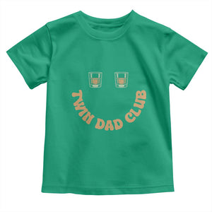 Twin Dad Club Toddler T Shirt Funny Father Of Twins Fathers Day Gift TS12 Irish Green Print Your Wear