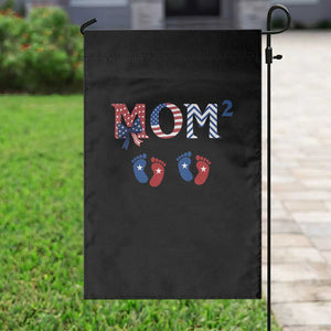 Patriotic Twin Mom Announcement American Flag Gift Garden Flag TS12 Print Your Wear