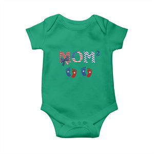 Patriotic Twin Mom Announcement American Flag Gift Baby Onesie TS12 Irish Green Print Your Wear