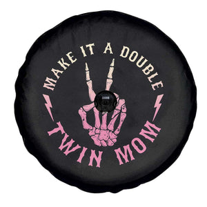 Twin Mom Spare Tire Cover Make It A Double Expecting Twins Mothers Day TS12 Print Your Wear