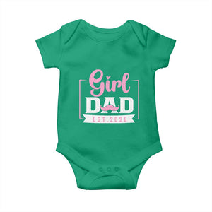 Girl Dad Est 2026 Baby Onesie Proud New Dad Gift TS12 Irish Green Print Your Wear